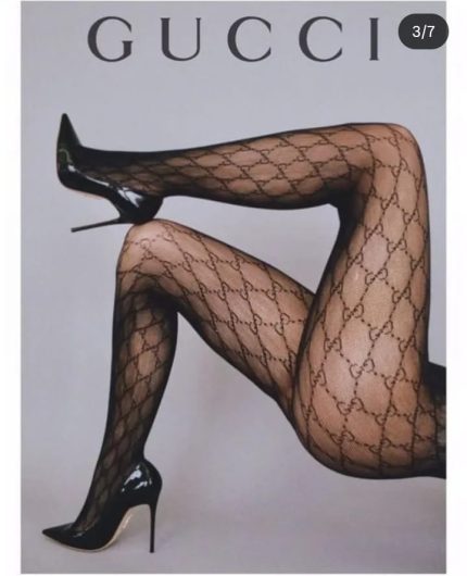 Designer mesh stocking free size classic lady styles